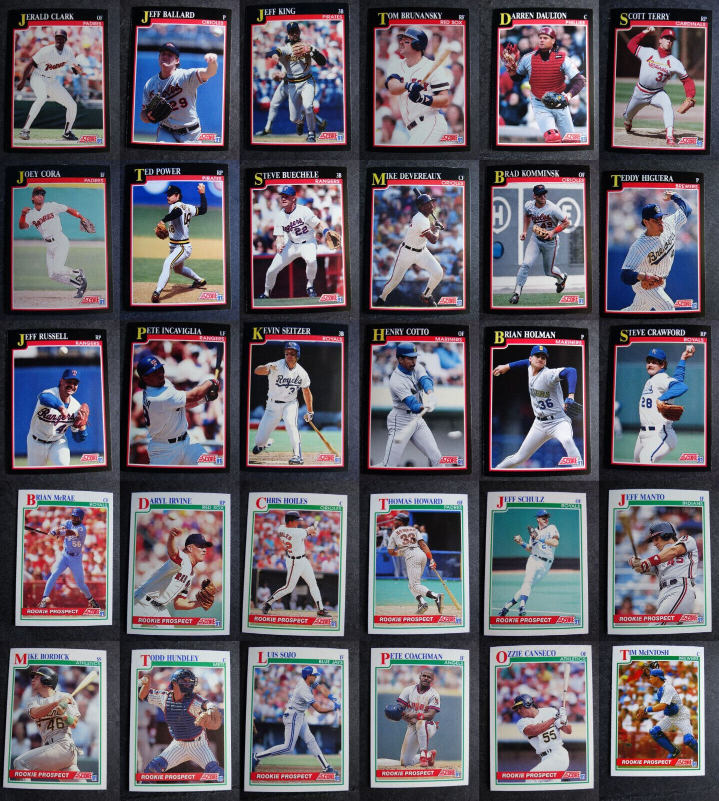 Valuable 1991 Score Baseball Cards - w1pzzqj