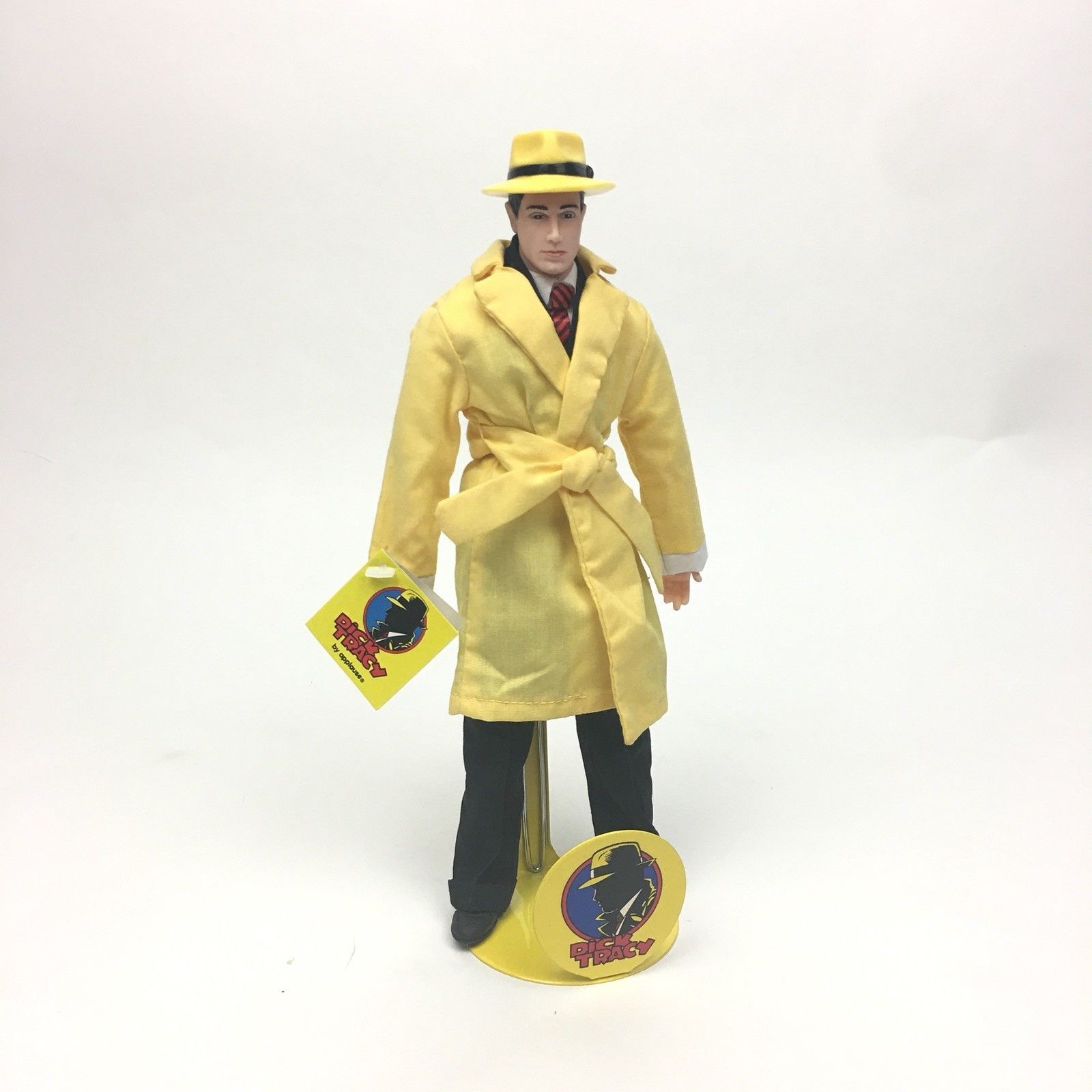 Dick Tracy by Applause Doll w Original Stand Vintage 1990s Collectible  Figurine