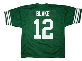 Blake #12 Necessary Roughness Texas State New Men Football Jersey Green Any Size image 2