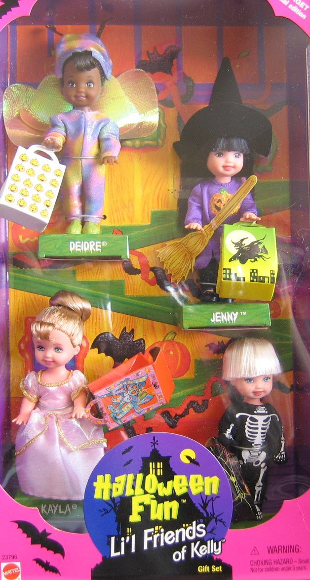 Primary image for Barbie KELLY Halloween Fun Lil Friends of Kelly Gift Set -Target Special Edition