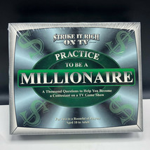 Tdc Games Practice To Be A Millionaire New Sealed Trivia Board Strike Rich Tv 2+ - $16.78