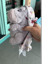 Disney Parks Baby Eeyore in a Hoodie Pouch Blanket Plush Doll New image 7