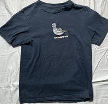 Vans Irritated Pigeon Shirt - Youth Kid&#39;s Large Classic Blue S Sleeve Te... - $4.58