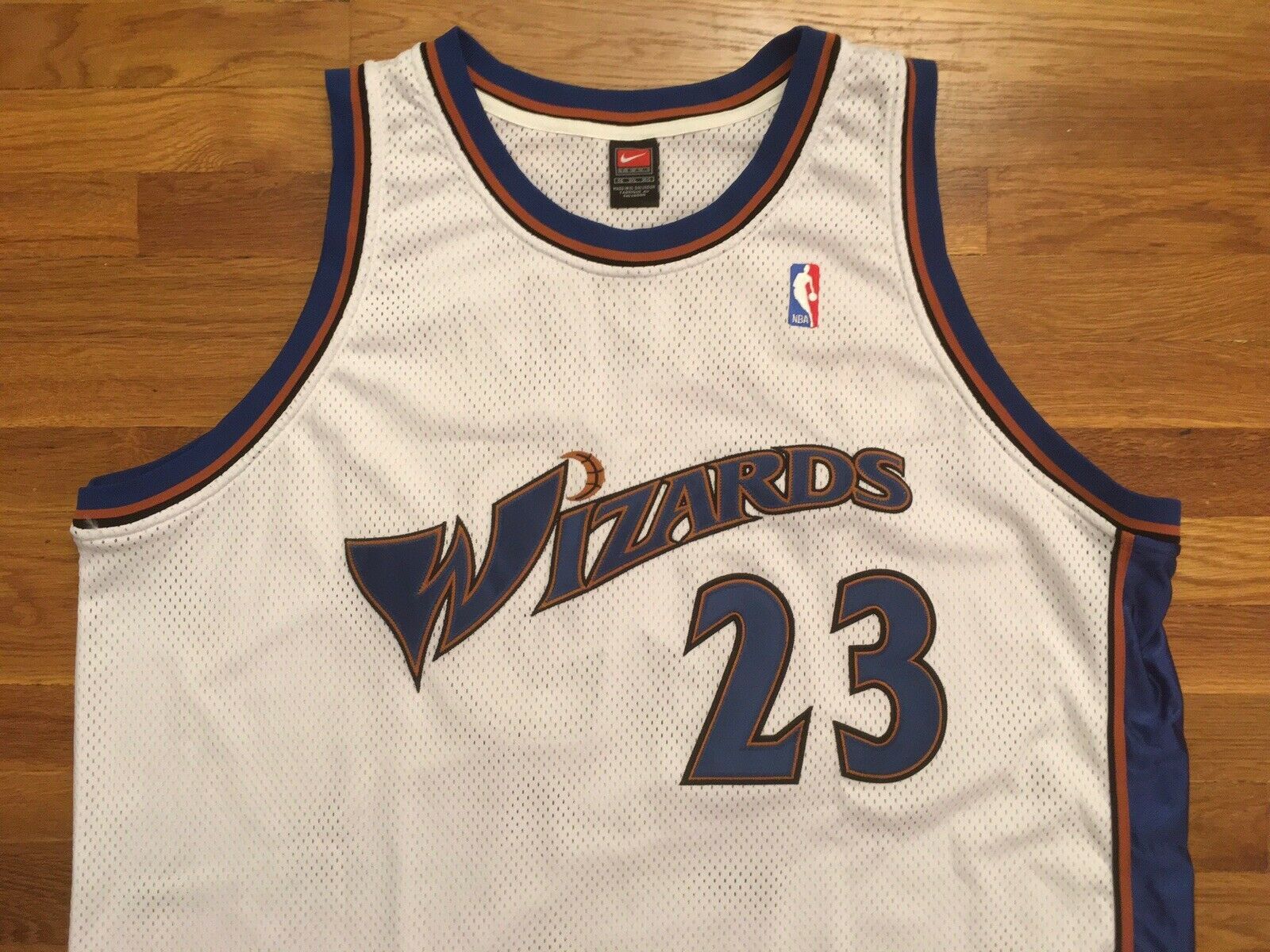 Vintage Y2K Champion NBA Washington Wizards Michael Jordan Jersey Size 2XL  Used