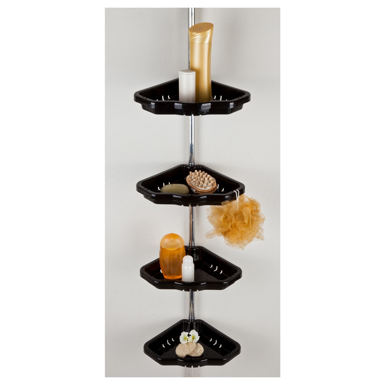 P. Nova Hanging 3 Tier Plastic Oval Shelves with Aluminum Hooks, Disas -  Hard To Get Items