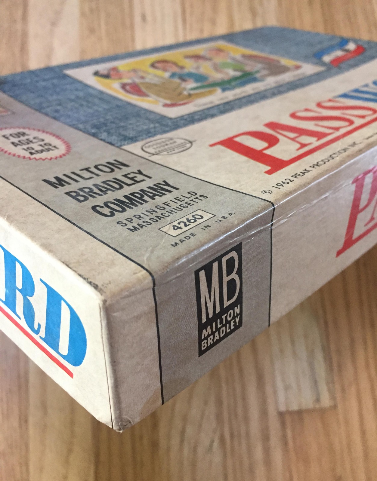 VINTAGE 1977 MILTON BRADLEY PASSWORD GAME 17TH EDITION COMPLETE