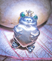 Haunted Free W $49 Mystical Love Frog Prince Magick Charm Sterling Witch Cassia4 - $0.00