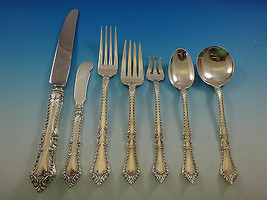 Foxhall by Watson Sterling Silver Flatware Service For 12 Set 87 Pieces No Mono - $5,148.00