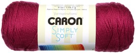Caron Simply Soft Solids Yarn-Fuchsia - $10.65