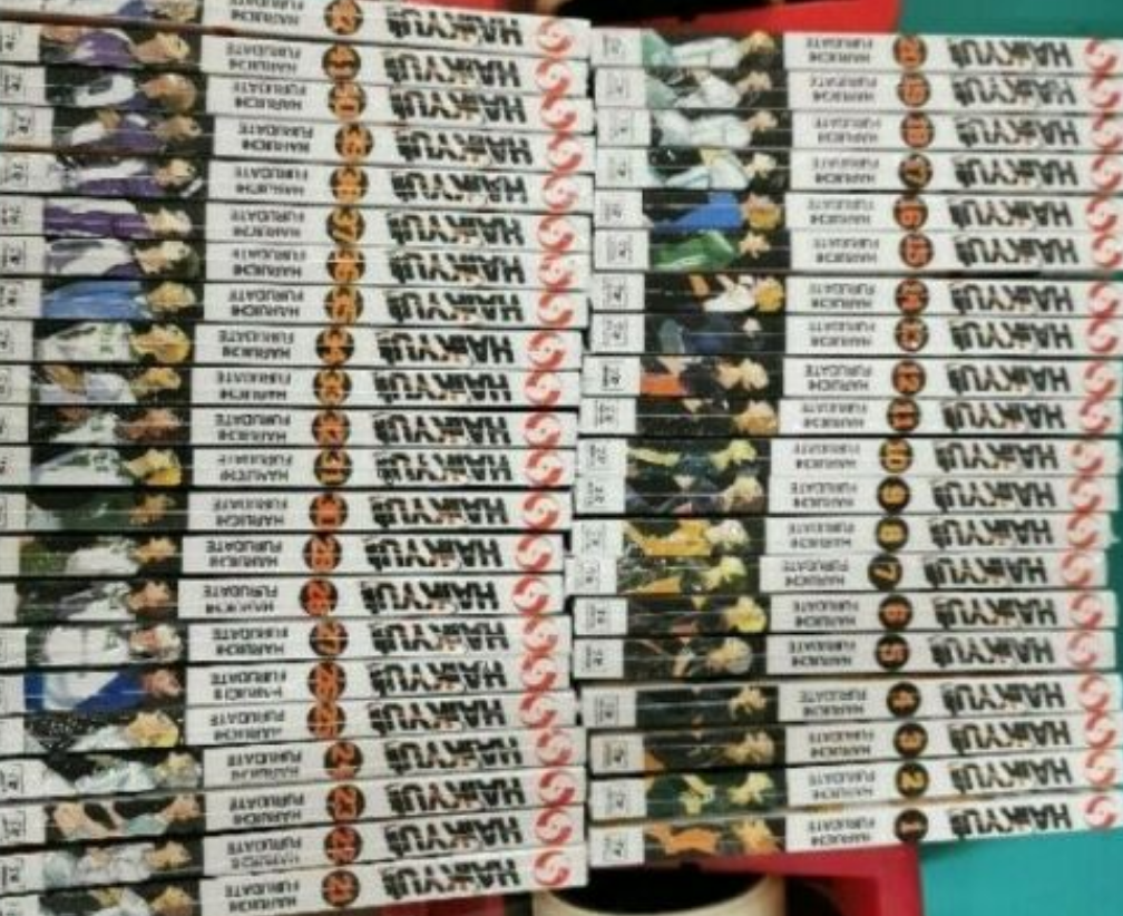 Haikyuu!! Manga Anime (Vol 1- 45) English Version Full Set by Haruichi  Furudate