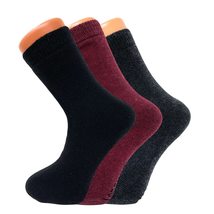 AWS/American Made Women Thermal Socks for Winter Lambs Wool Casual Crew  Socks 3