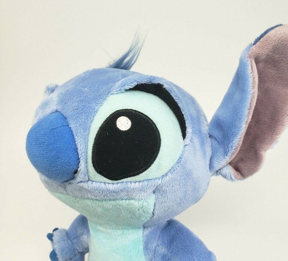 10" DISNEY PARKS BABIES BLUE BABY STITCH STUFFED ANIMAL PLUSH TOY SOFT ...