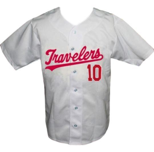 Arkansas travelers retro baseball jersey 1960 button down white   1