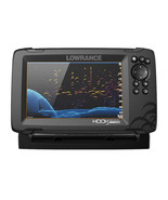 LOWRANCE HOOK REVEAL 7X FISHFINDER W/SPLITSHOT TRANSOM MOUNT TRANSDUCER - $439.00