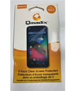 Qmadix Motorola Moto X 1st Gen Screen Protector Pack of 3 - Clear - $6.99