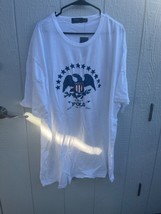 Polo Ralph Lauren Big &amp; Tall WHITE EAGLE Graphic T-Shirt XLT NWT - $39.00