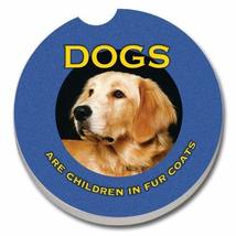 CounterArt Absorbent Stoneware Car Coaster, Dogs are Children - $9.79