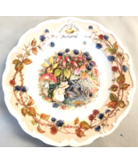 Royal Doulton Brambly Hedge Autumn Salad Plate Bone China Artist Jill Ba... - $56.10