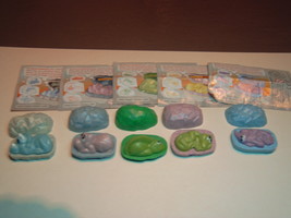 Kinder - 2005 C064-068 Schnarchsaurier - complete set + 5 papers - surprise eggs - $5.50