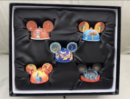 Disney Parks Fantasia Ears Hat Ornament Set of 5 NEW image 2
