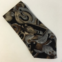 Abstract Tie J Blades &amp; Co Pure Silk Mens Hand Made Carmel-By-The-Sea Gr... - $25.00