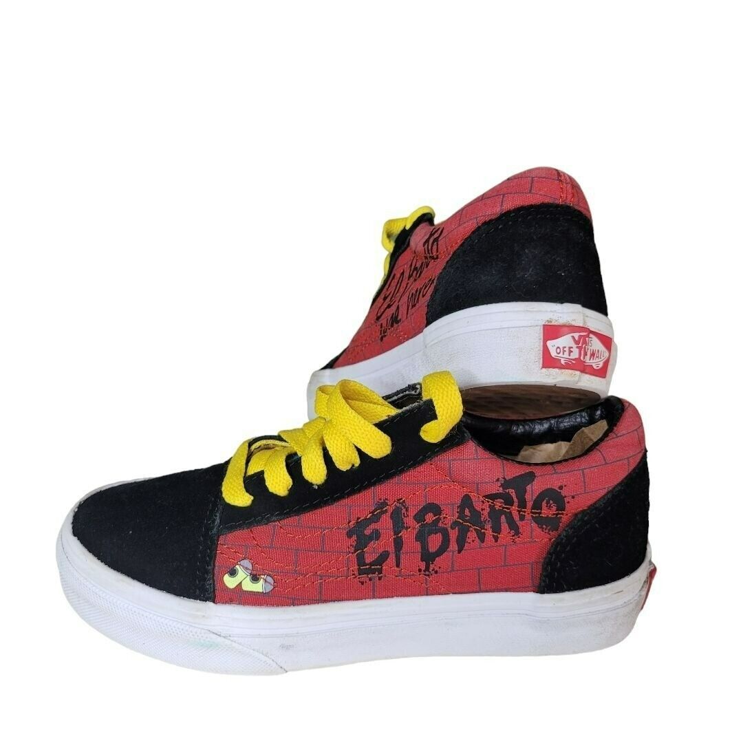 Primary image for VANS Simpsons El Barto Kids Childrens Boys Shoes US Size 1