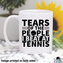 Tennis Gift, Tennis Coffee Mug, Tennis Player Gift, Tennis Coach, Coach Gift - $16.99
