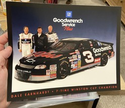 8x10 Dale Earnhardt GM Goodwrench 7 Time Champion Photo - $8.59