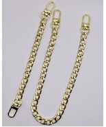 Metal chain strap, bag strap extension 2x pieces - $22.00