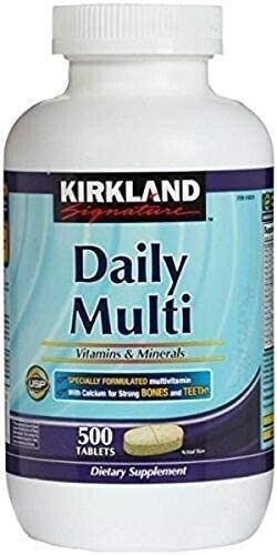 Kirkland Signature Daily Multi, 500 Tablets