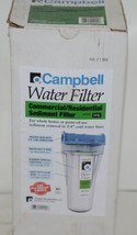 Campbell Water Filter 1PS Commercial Residential Sediment 3/4 Inch Cold Water image 2