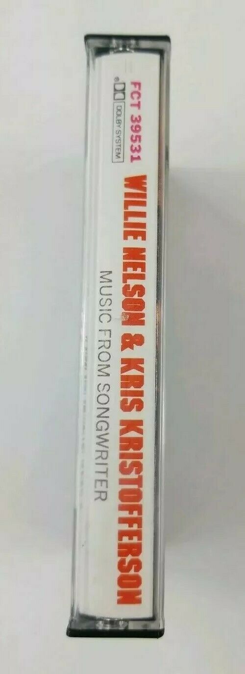 Willie Nelson & Kris Kristofferson Cassette Tape Songwriter Columbia ...