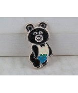 Vintage Olympic Pin - Moscow 1980 Misha Official Mascot - Stamped Pin - $15.00