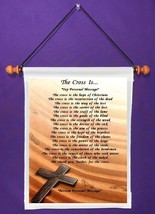 The Cross Is - Personalized Wall Hanging (141-1) - $18.99