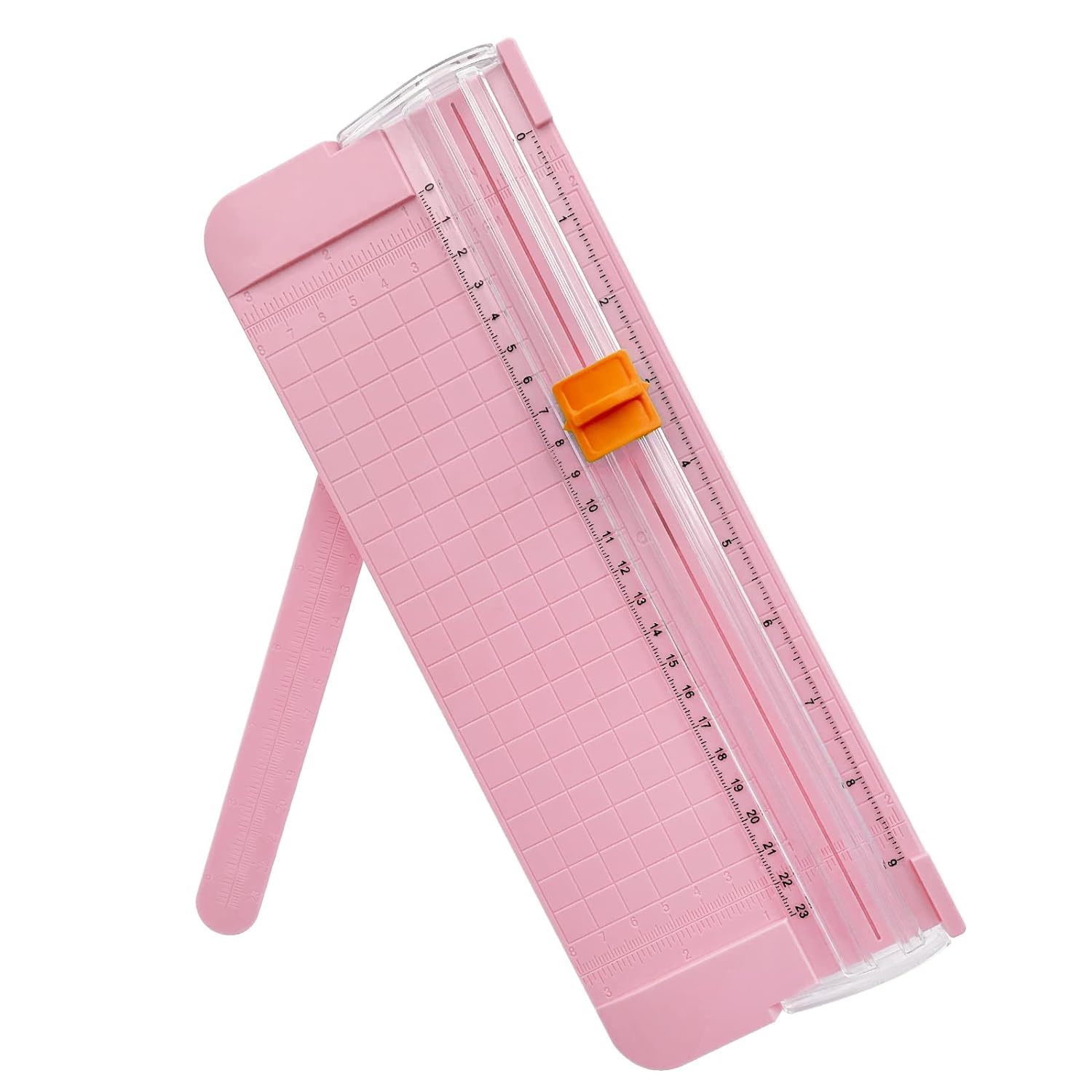 12 Inch Paper Trimmer, A4 Size Paper Cutter with Automatic Security  Safeguard for Coupon, Craft Paper and Photos (Pink)