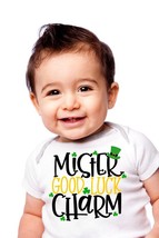 Mr Good Luck Charm Children's T-Shirt, St. Patricks Day Good Luck Charm Romper - $9.99