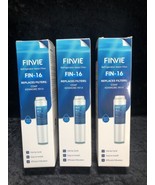 3 FINVIE FIN-16 Refrigerator Water Filter Replacement For GE-GSWF &amp; KENM... - $9.89