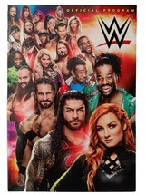 2019 WWE OFFICIAL EVENT PROGRAM FROM THE HOLIDAY LIVE EVENT 12/26/19 Fre... - $18.61