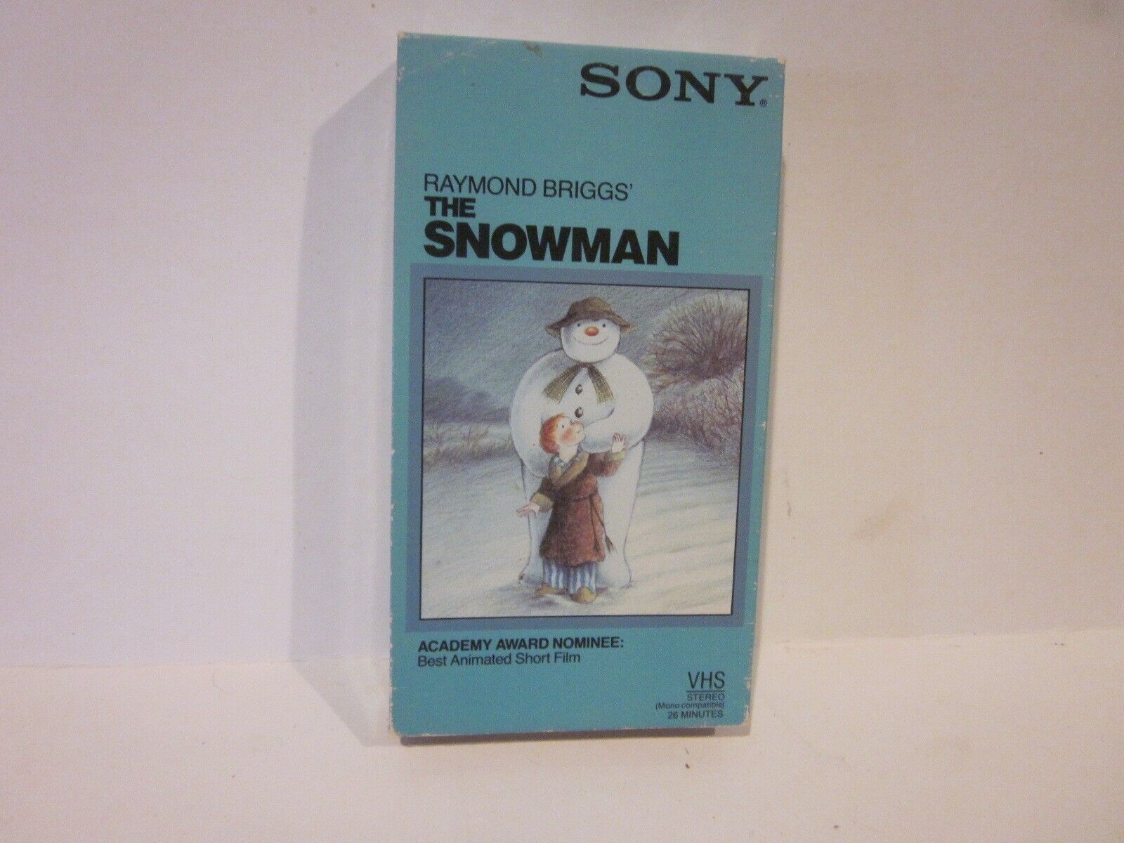 Vhs Raymond Briggs The Snowman Animated Short Film 1982 Vhs Tapes 7299