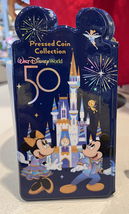 Walt Disney World 50th Anniversary Coin Press Album NEW