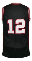 Custom Name Number Baltimore Washington Retro Basketball Jersey Black Any Size image 5