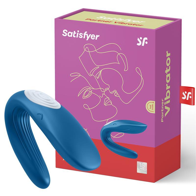 satisfyer - dual couple g-spot & clitoral stimulator, sex toy vibrator massager