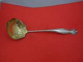 Canterbury by Towle Sterling Silver Soup Ladle Lobed Gold Washed 13" - $404.91