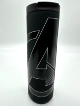 Disney Parks Avengers Black Stainless Steel Starbucks Water Bottle WDW D... - $34.64