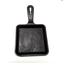 Lodge Cast Iron 5" Square Griddle 5WS Pan USA - $14.16