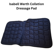 Isabell Werth Collection Dressage Pad Navy with Set 4 Navy Standing Wraps USED image 6