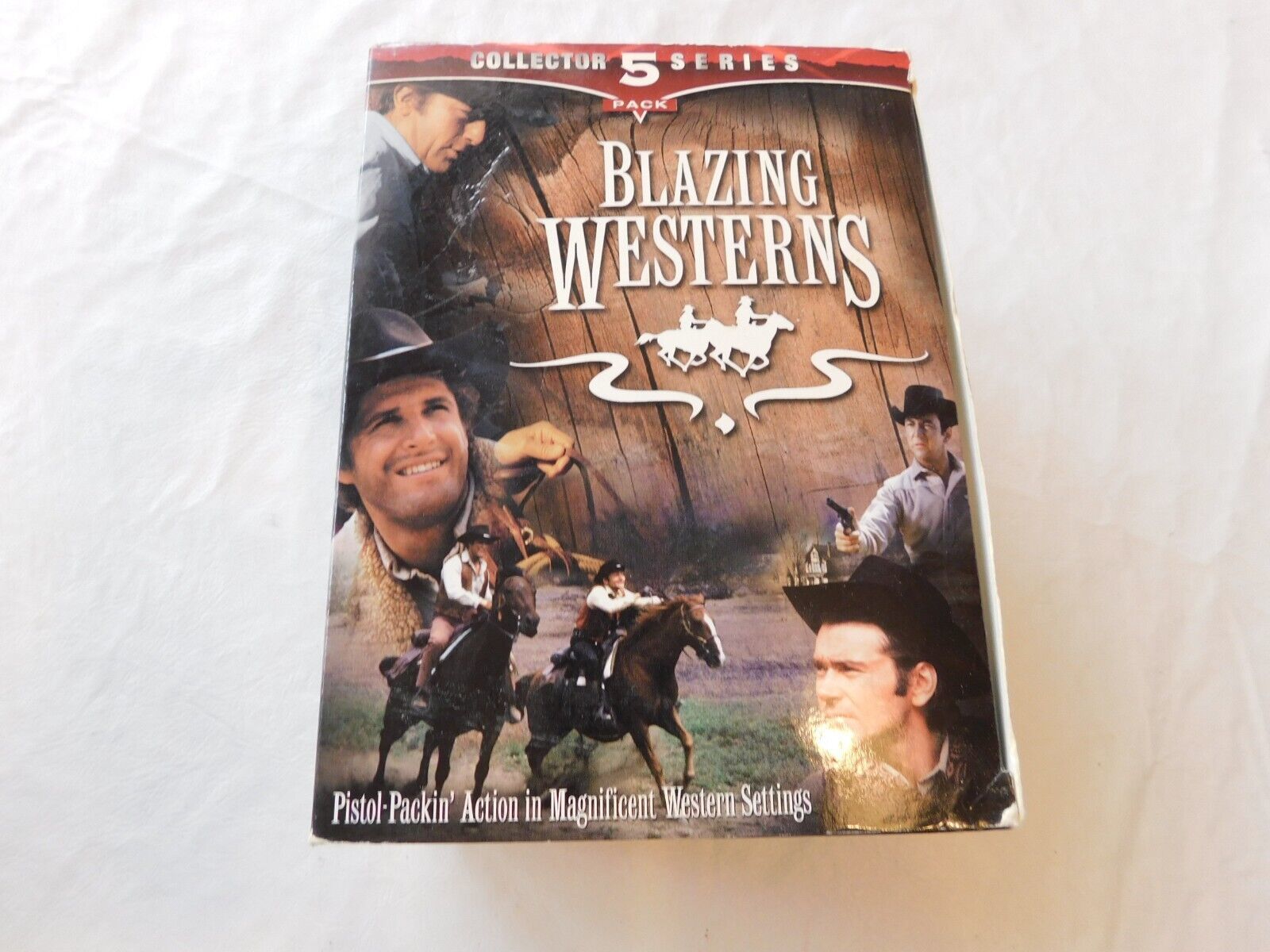 Blazing Westerns Collector Series 5 Pack VHS Alias Smith and Jones Five ...