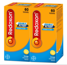 Redoxon Double Action Effervescent Orange Tablets (500g X 2) (FAST SHIPPING)  - $29.90