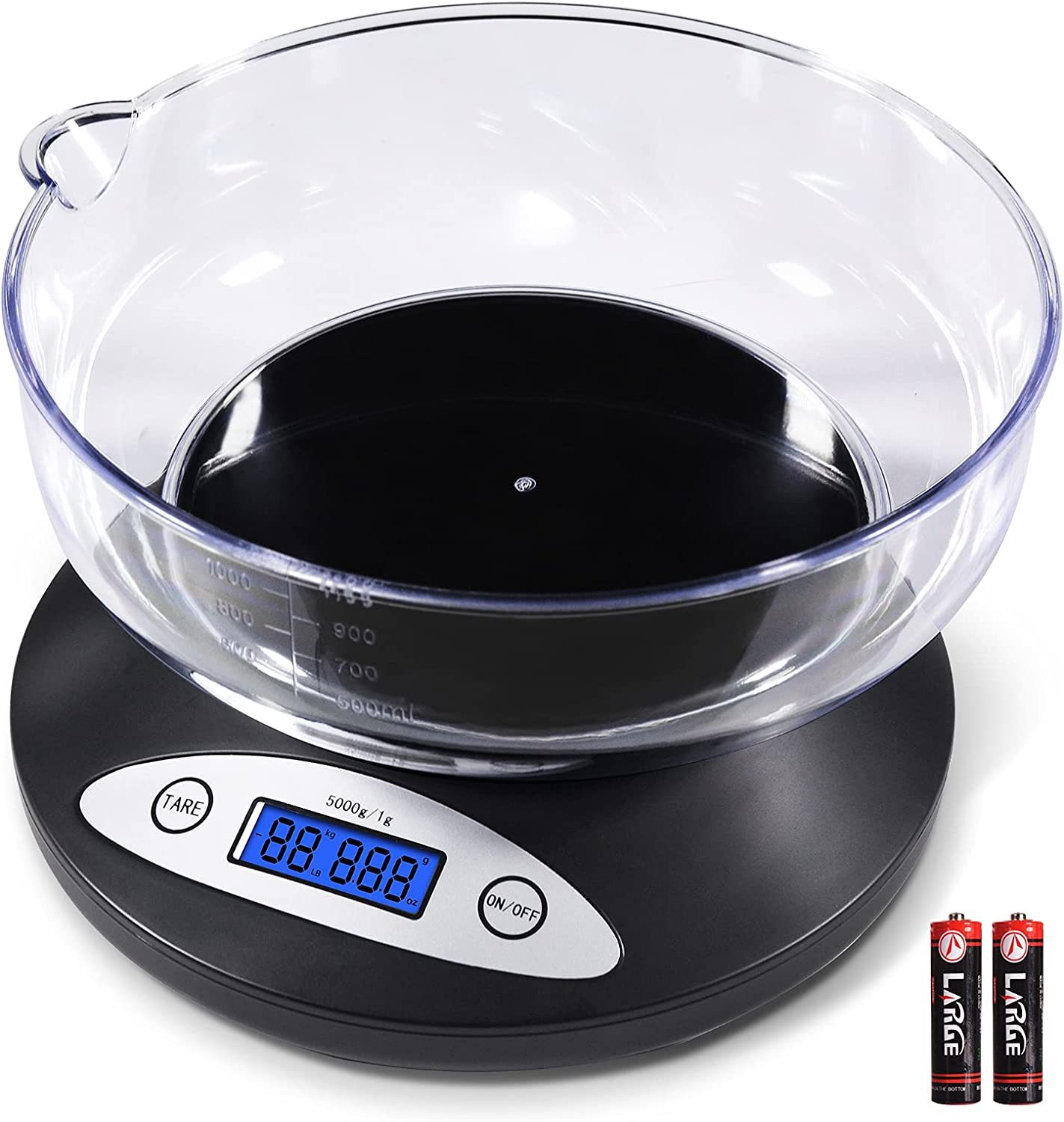 Kitchen Scale With Bowl 2 Modes And Tare and 50 similar items