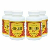 Youngevity Cell Shield RTQ 4 pack 60 capsules Antioxidants Resveratrol - $173.20
